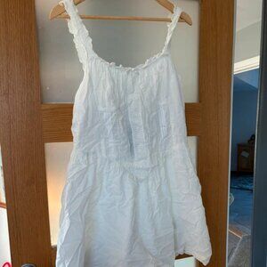White summer dress